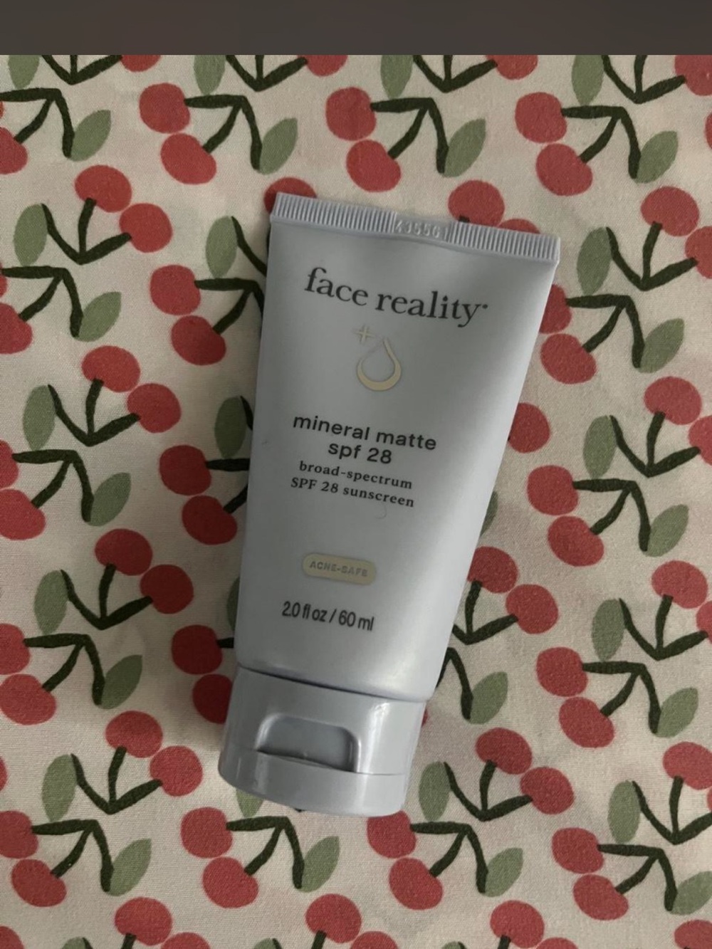 face reality Mineral Matte SPF 28 Sunscreen - Light Gray Tinted
